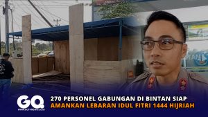 270 Personel Gabungan di Bintan Siap Amankan Lebaran Idul Fitri 1444 Hijriah