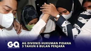 AG Divonis Hukuman Pidana 3 Tahun 6 Bulan Penjara