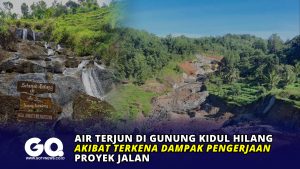 Air Terjun di Gunung Kidul Hilang Akibat Terkena Dampak Pengerjaan Proyek Jalan