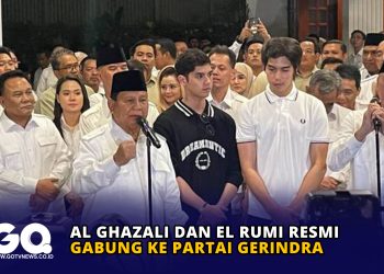 Al Ghazali dan El Rumi Resmi Gabung ke Partai Gerindra