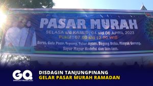 Disdagin Tanjungpinang Gelar Pasar Murah Ramadan