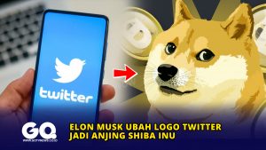 Elon Musk Ubah Logo Twitter Jadi Anjing Shiba Inu