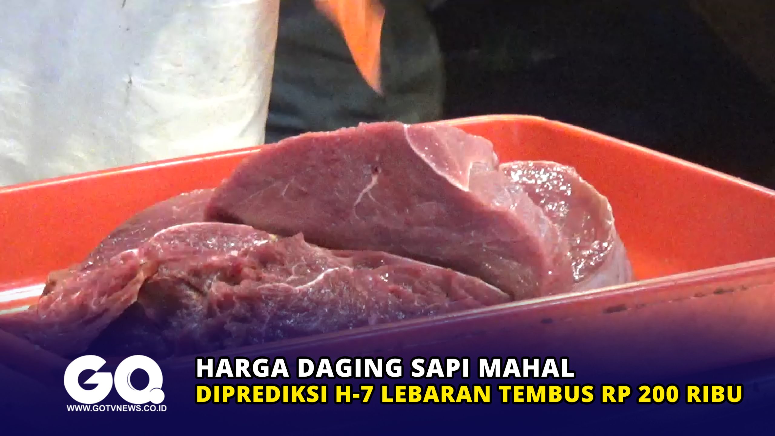 Harga Daging Sapi Mahal, Diprediksi H-7 Lebaran Tembus Rp 200 Ribu