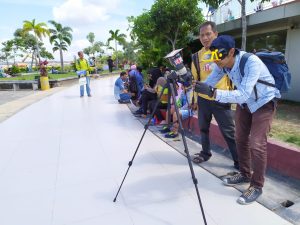 Langit Tanjungpinang Dilintasi Gerhana Matahari Hibrida, Durasi 2 Jam 8 Menit