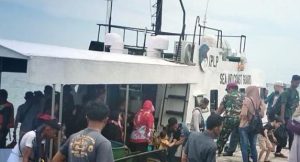 Penumpang Membludak, Dua Kapal Negara Bantu Angkut Penumpang Tujuan Pulau Pangkil