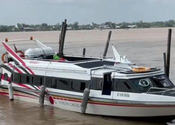 Kapal SB Evelyn Calisca 01 Baru Dua Bulan Beroperasi