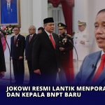 Jokowi Resmi Lantik Menpora dan Kepala BNPT Baru