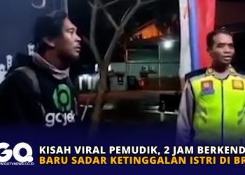 Kisah Viral Pemudik, 2 Jam Berkendara Baru Sadar Ketinggalan Istri di Brebes