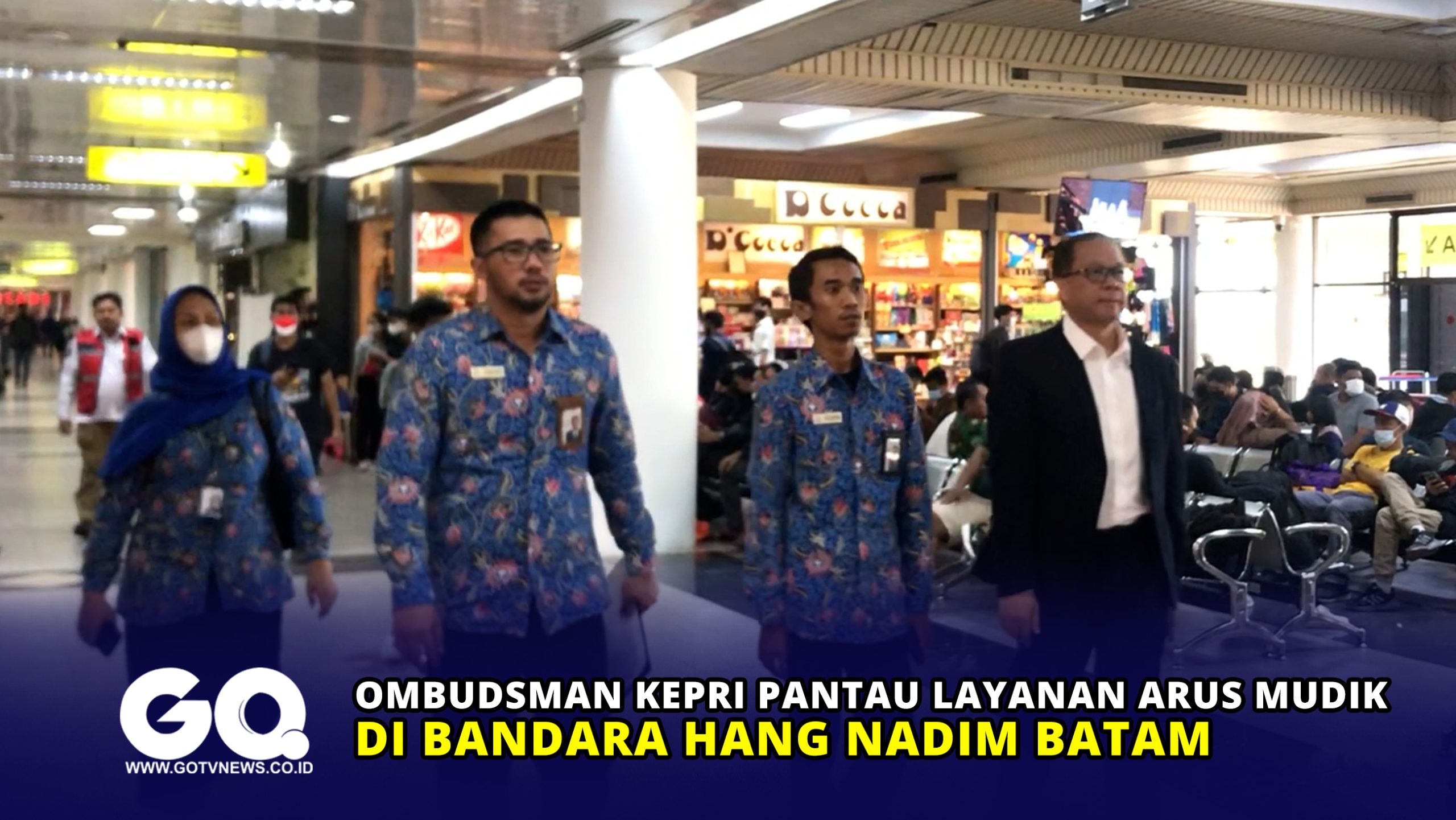 Ombudsman Kepri Pantau Layanan Arus Mudik di Bandara Hang Nadim Batam