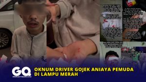 Oknum Driver GoJek Aniaya Pemuda di Lampu Merah