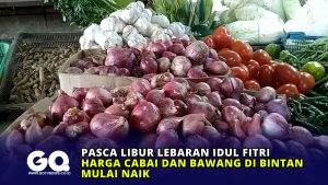 Pasca Libur Lebaran Idul Fitri, Harga Cabai dan Bawang di Bintan Mulai Naik
