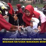 Pengurus Bhayangkari Cabang Tanjungpinang Bagikan Ratusan Makanan Berbuka Puasa