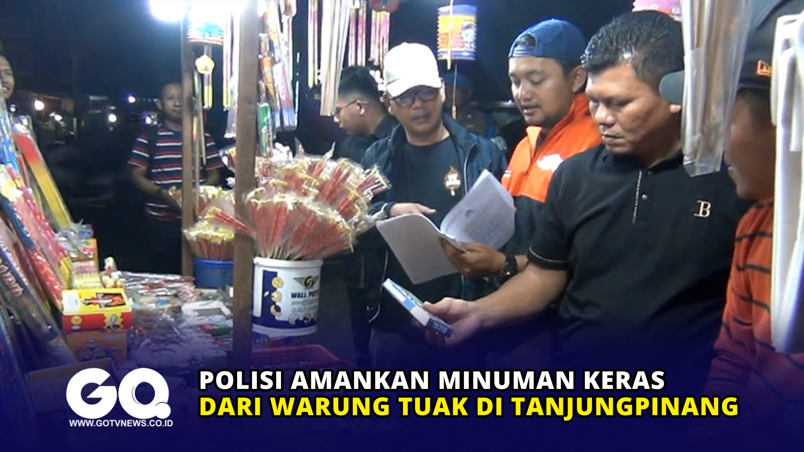 Polisi Amankan Minuman Keras dari Warung Tuak di Tanjungpinang