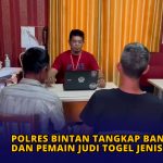 Polres Bintan Tangkap Bandar dan Pemain Judi Togel Jenis Siejie