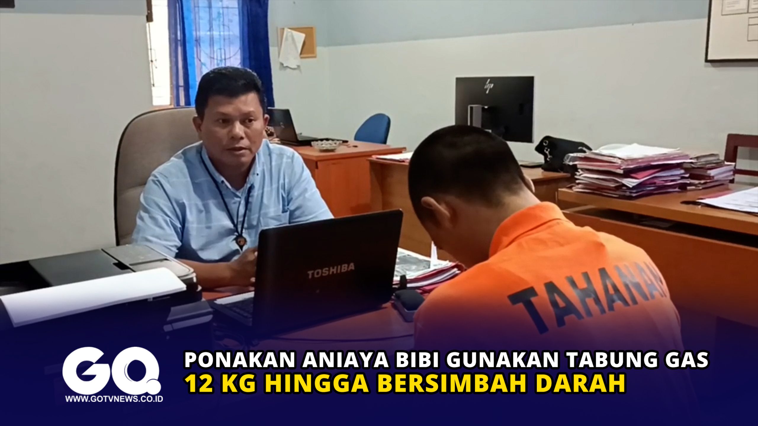 Ponakan Aniaya Bibi Gunakan Tabung Gas 12 Kg hingga Bersimbah Darah