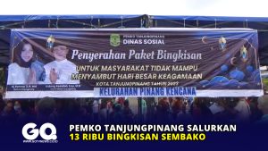 Pemko Tanjungpinang Salurkan 13 Ribu Bingkisan Sembako