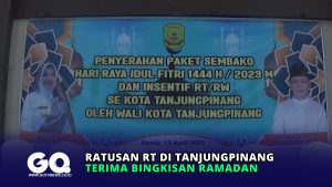 Ratusan RT di Tanjungpinang Terima Bingkisan Ramadan
