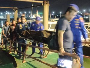 Jasad Andrean Korban Kecelakaan SB Evelyn Calisca Tiba di Tanjungpinang