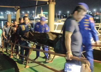 Jasad Andrean Korban Kecelakaan SB Evelyn Calisca Tiba di Tanjungpinang