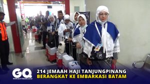 214 Jemaah Haji Tanjungpinang Berangkat Embarkasi Batam