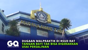 Dugaan Malpraktik di RSUD RAT, Tangan Bayi Tak Bisa Digerakkan usai Persalinan