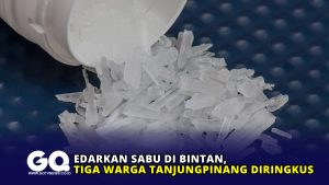 Edarkan Sabu di Bintan, Tiga Warga Tanjungpinang Diringkus
