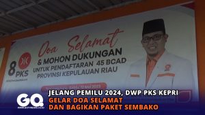 Jelang Pemilu 2024, DPW PKS Kepri Gelar Doa Selamat dan Bagikan Paket Sembako