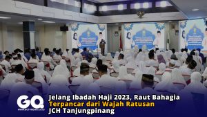 Jelang Ibadah Haji 2023, Raut Bahagia Terpancar dari Wajah Ratusan JCH Tanjungpinang