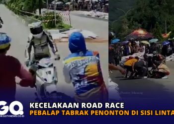 Kecelakaan Road Race, Pebalap Tabrak Penonton di Sisi Lintasan