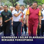 Koarmada I Gelar Olahraga Bersama Forkopimda