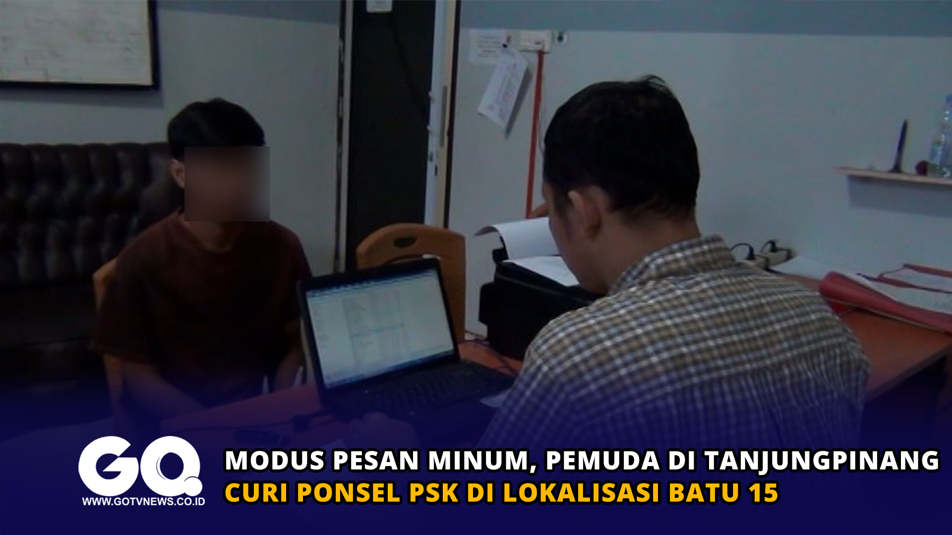 Modus Pesan Minum, Pemuda di Tanjungpinang Curi Ponsel PSK di Lokalisasi Batu 15