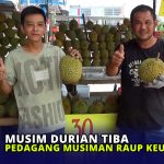 Musim Durian Tiba, Pedagang Musiman Raup Keuntungan