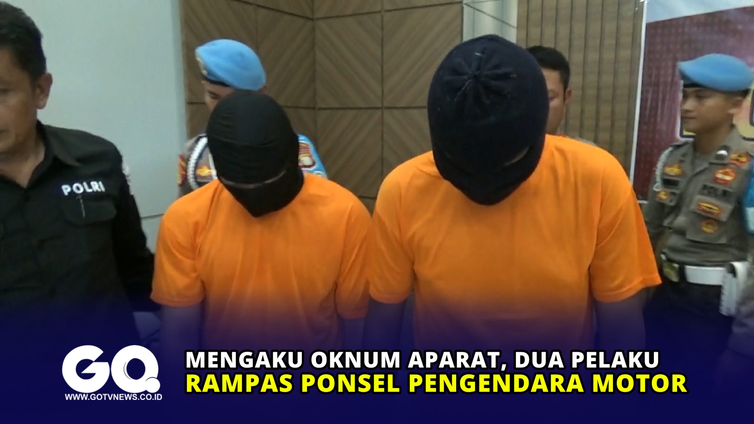 Mengaku Oknum Aparat, Dua Pelaku Rampas Ponsel Pengendara Motor