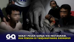 Nekat Pesan Ganja via Instagram, Dua Pemuda di Tanjungpinang Diringkus