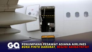 Penumpang Pesawat Asiana Airlines Buka Pintu Darurat, Begini Akibatnya