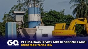 Perusahaan Ready Mix di Sebong Lagoi Beroperasi Tanpa Izin