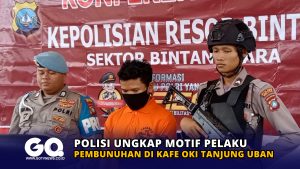Polisi Ungkap Motif Pelaku Pembunuhan di Kafe Oki Tanjung Uban