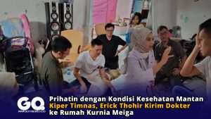Prihatin dengan Kondisi Kesehatan Mantan Kiper Timnas, Erick Thohir Kirim Dokter ke Rumah Kurnia Meiga