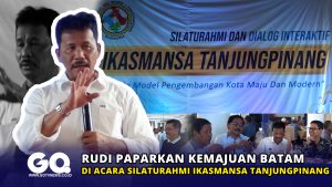 Rudi Paparkan Kemajuan Batam di Acara Silaturahmi Ikasmansa Tanjungpinang
