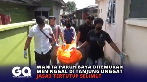 Wanita Paruh Baya Ditemukan Meninggal di Tanjung Unggat, Jasad Tertutup Selimut