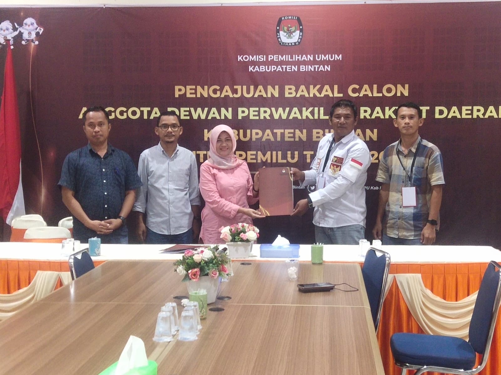 Partai Hanura dan Partai Ummat Bintan Ajukan Penambahan Bacaleg