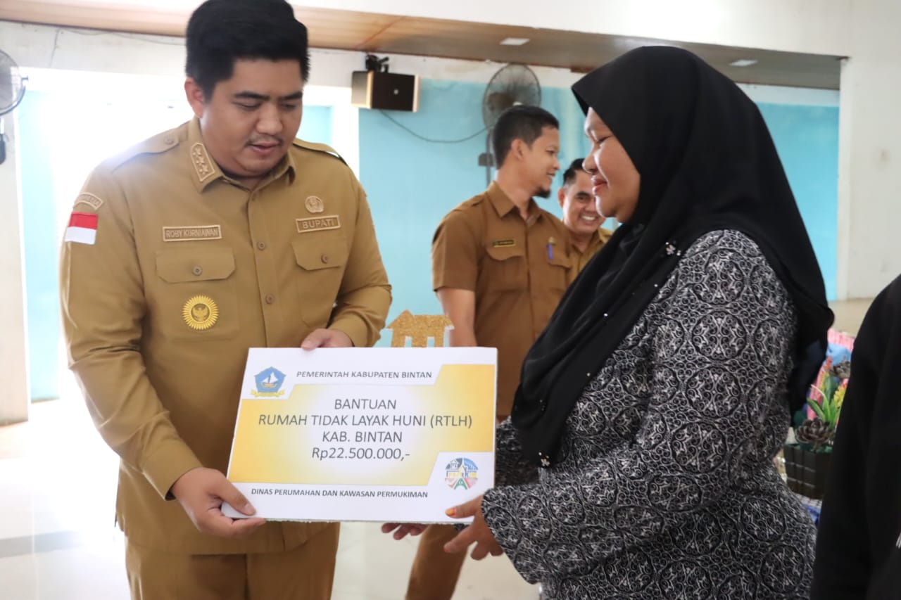 Pemkab Bintan Bangun 44 Unit RTLH di 4 Kecamatan