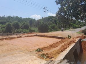 Proyek Pengerjaan Jalan Nusantara Bintan Hampir Rampung