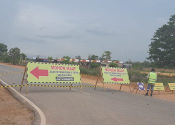 Jalan Masuk Perkantoran Pemkab Bintan Dialihkan ke Jalan Desa Bintan Buyu