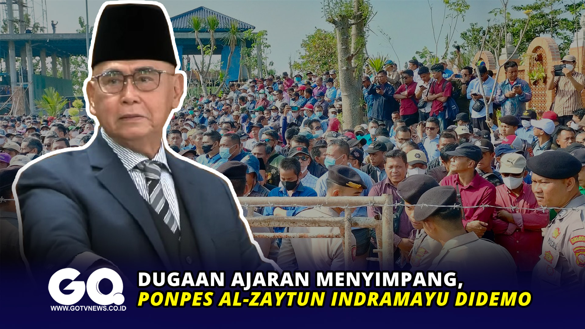 Dugaan Ajaran Menyimpang, Ponpes Al-Zaytun Indramayu Didemo