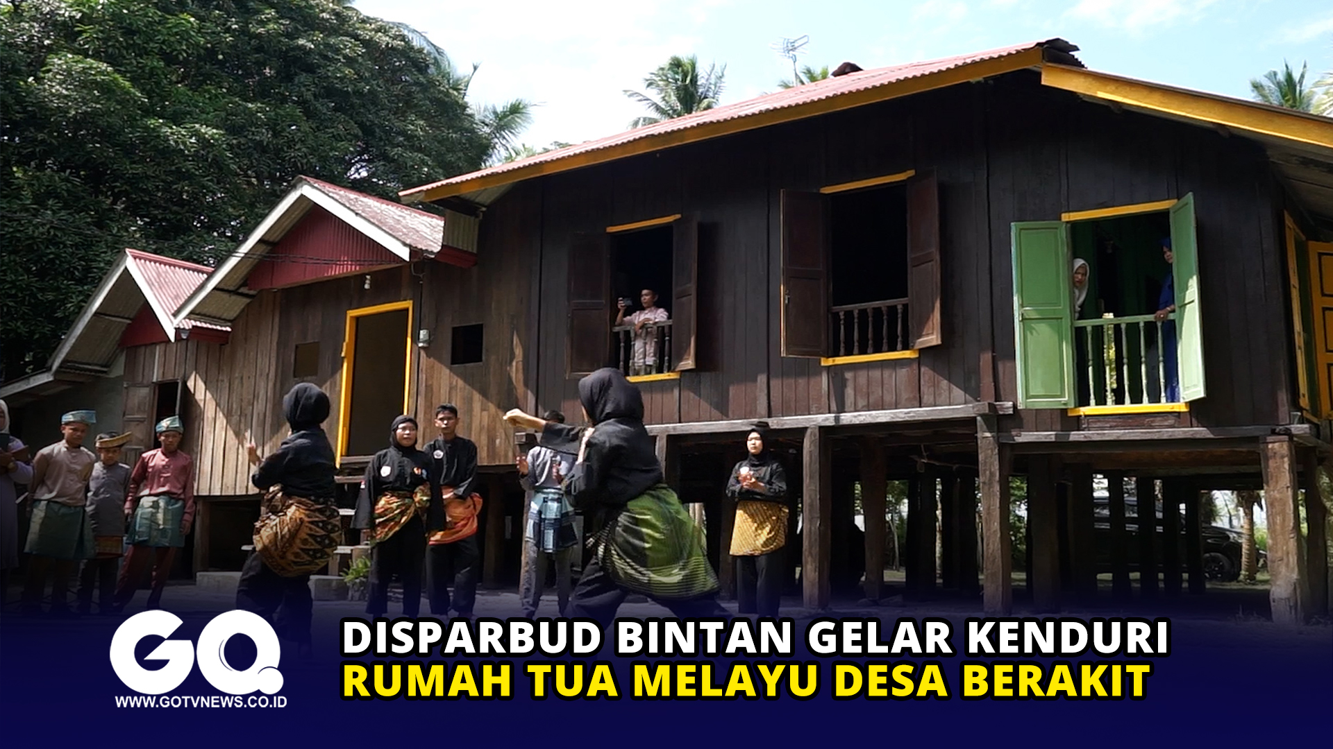 Disparbud Bintan Gelar Kenduri Rumah Tua Melayu Desa Berakit