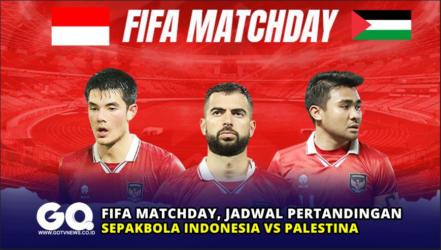 FIFA Matchday, Jadwal Pertandingan Sepakbola Indonesia vs Palestina