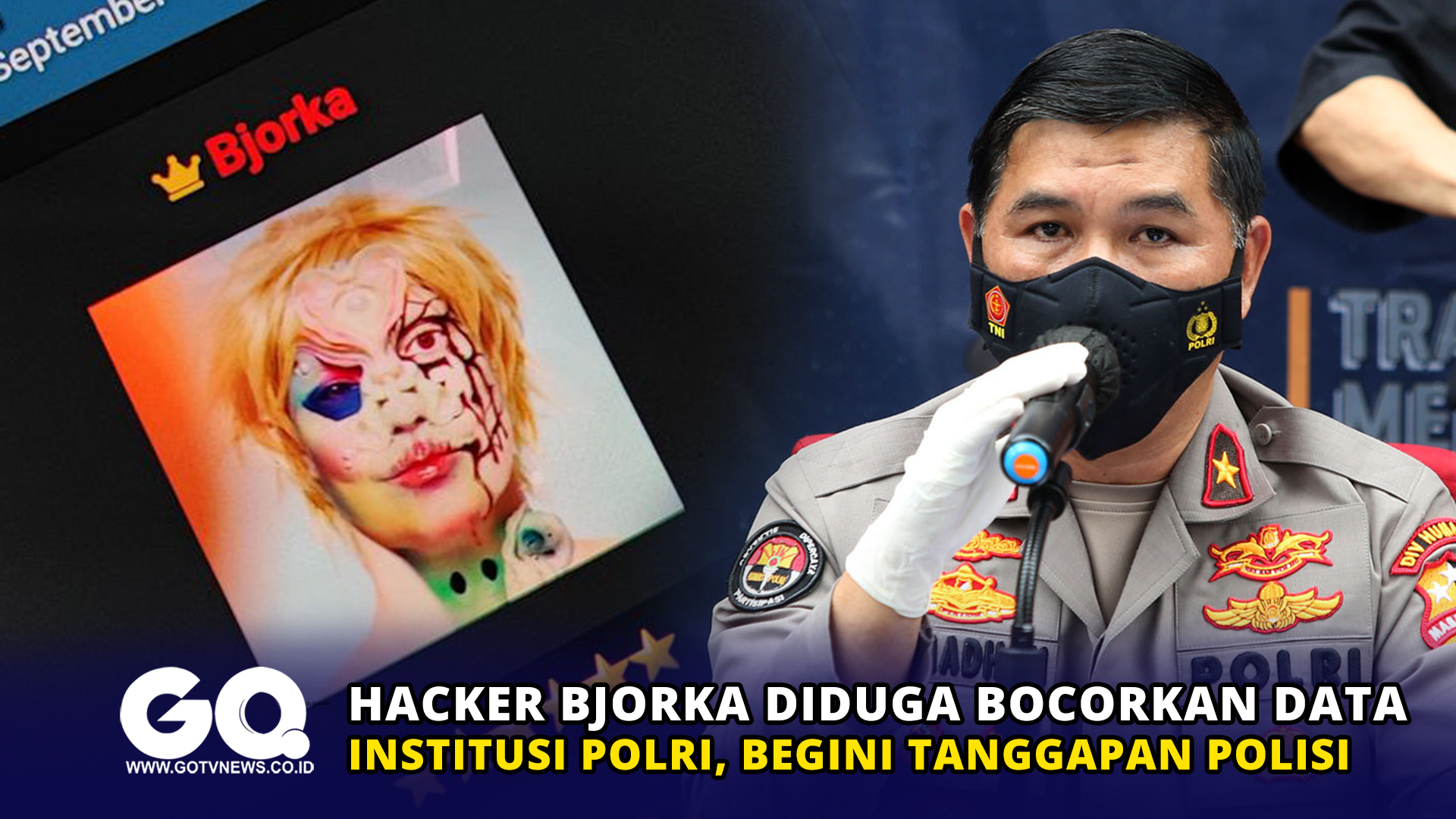 Hacker Bjorka Diduga Bocorkan Data Institusi Polri, Begini Tanggapan ...