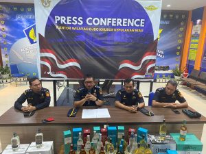 Bea Cukai Kepri Gagalkan Penyelundupan Ribuan Botol Mikol Senilai Rp 4,5 Miliar