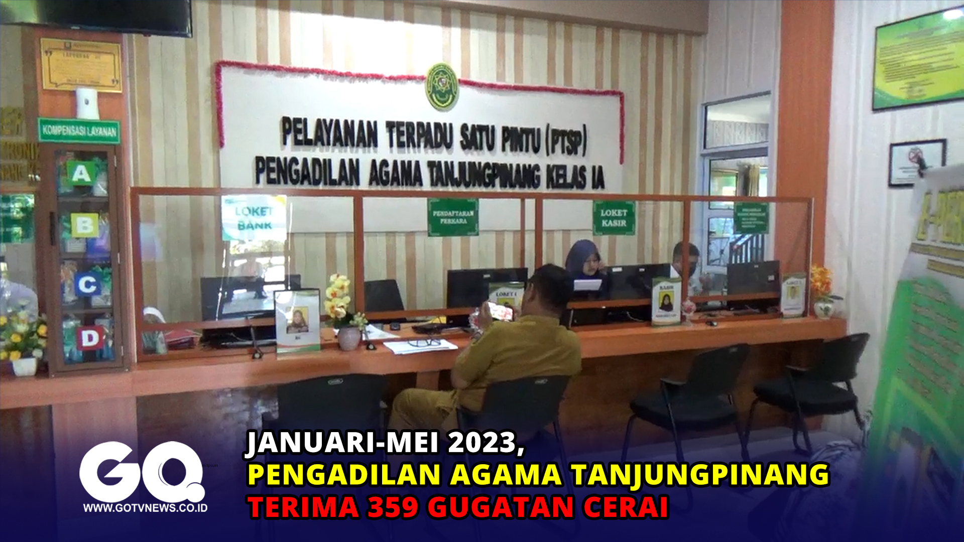 Januari-Mei 2023, Pengadilan Agama Tanjungpinang Terima 359 Gugatan Cerai